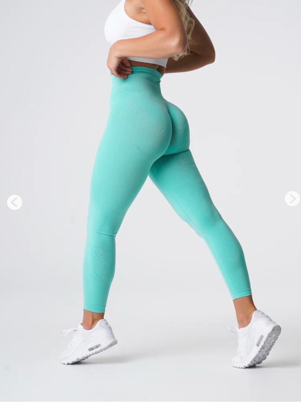 NVGTN Contour Seamless Seafoam Green Leggings